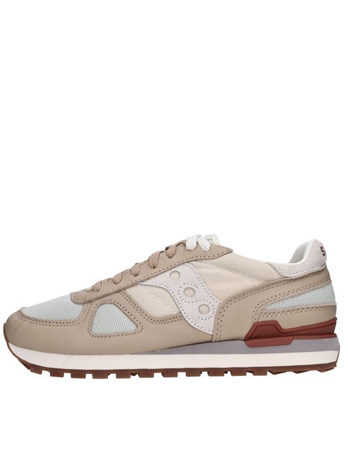 Sneakers modello SHADOW ORIGINAL in pelle e tessuto SAUCONY | SHADOW ORIGINAL PELLE-TES. UBEIGE